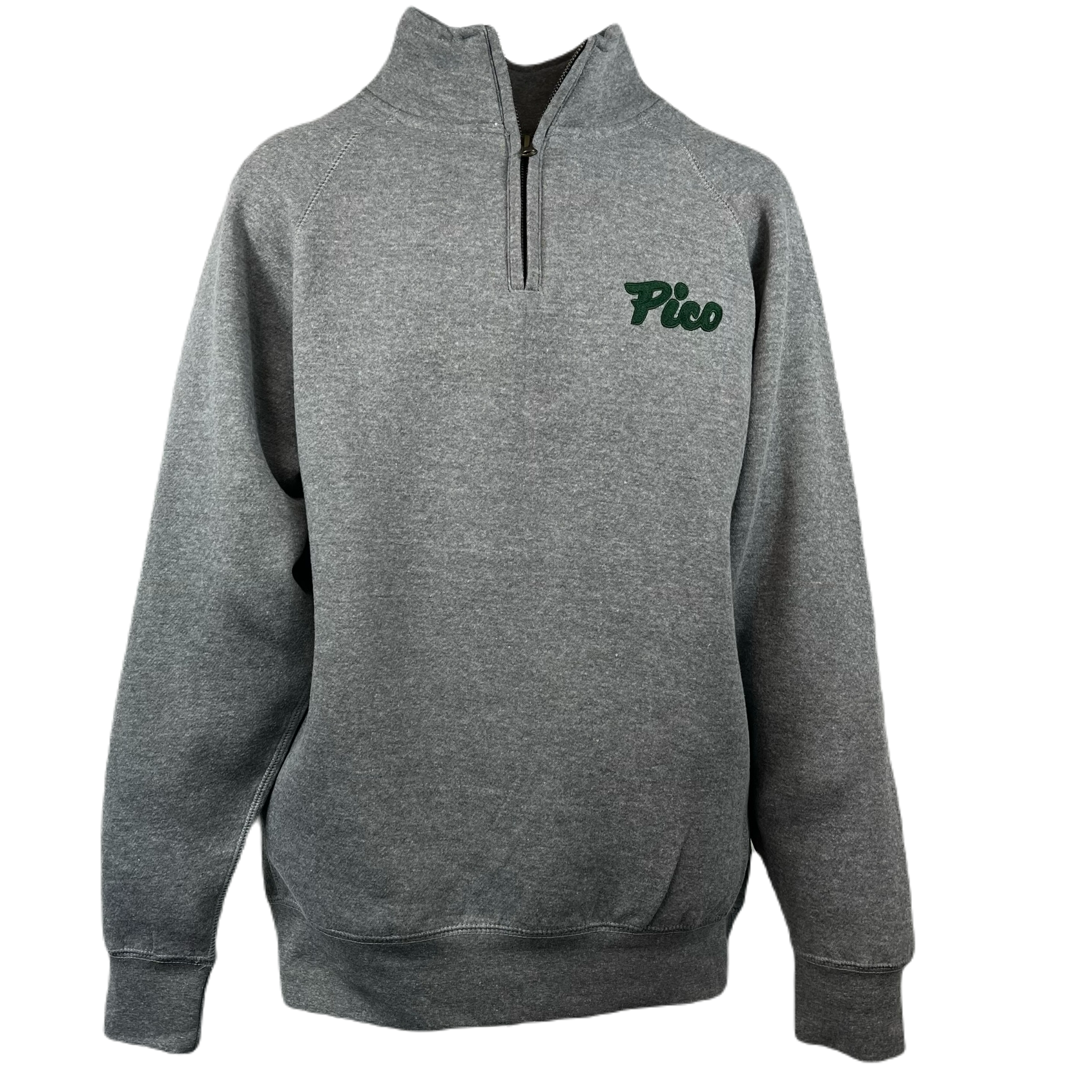 Pico Logo 1/4 Zip Benchmark Pullover-Premium Heather-Killington Sports