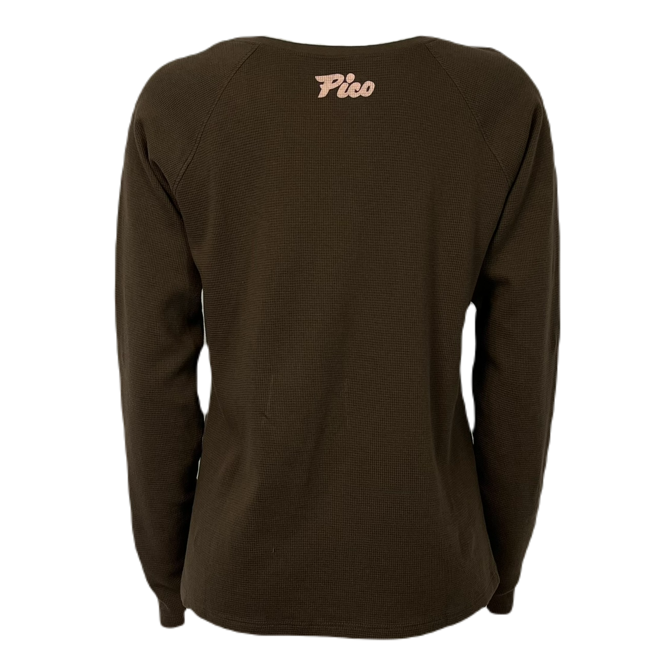 Pico Logo "Since 1937" Womens Long Sleeve Waffle Tee-Killington Sports