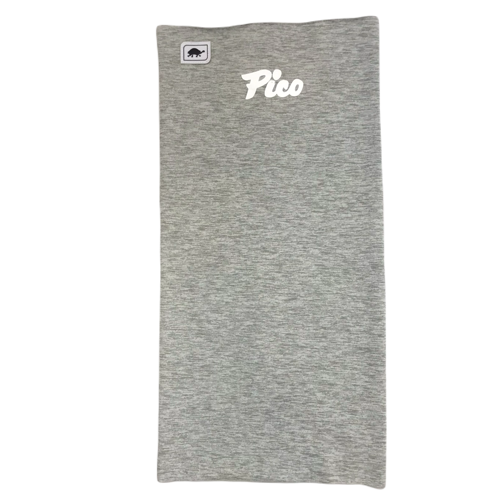 Pico Logo TurtleFur Totally Tubular Neck Gaiter-Light Grey-Killington Sports