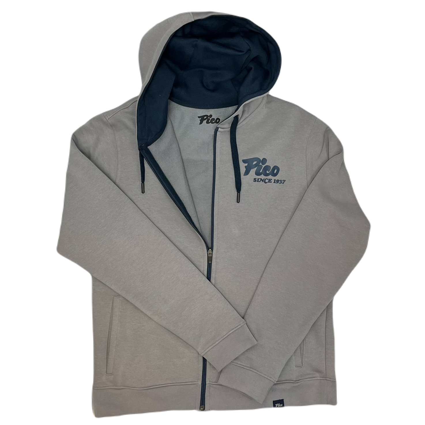Pico Logo Vintage Racer Full Zip Hoodie-Killington Sports
