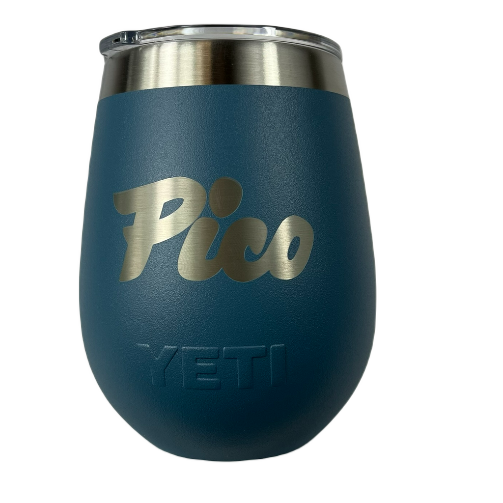 Pico Logo Yeti 10oz Wine Tumbler-Nordic Blue-Killington Sports