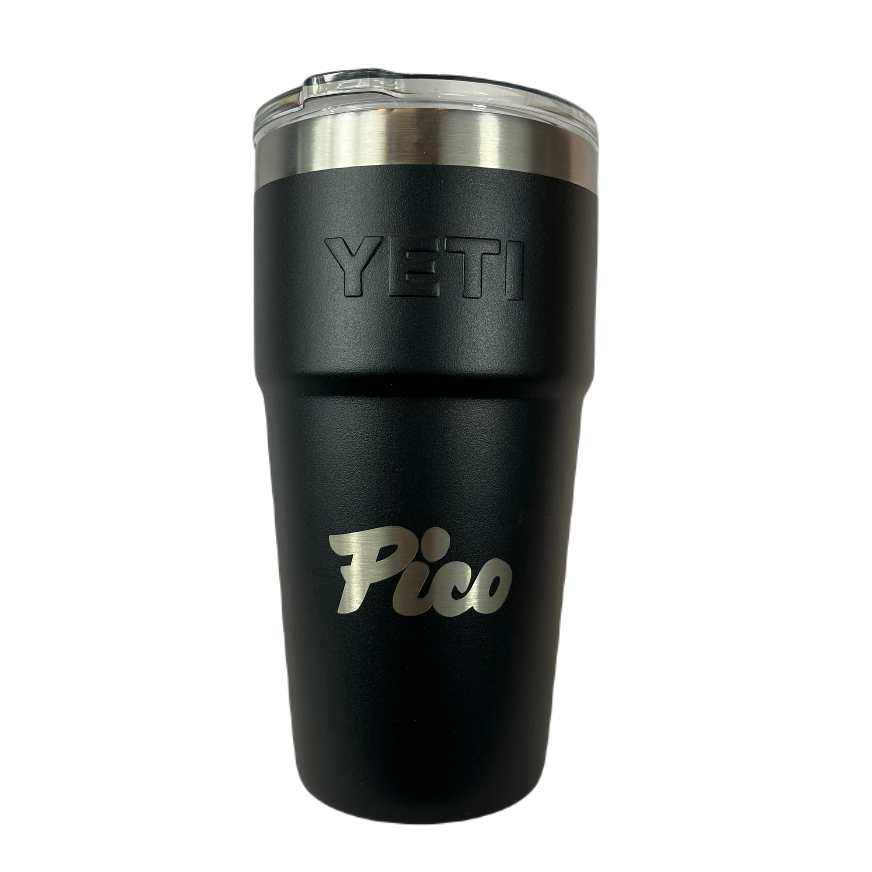 Pico Logo Yeti Rambler 16oz Pint-Black-Killington Sports