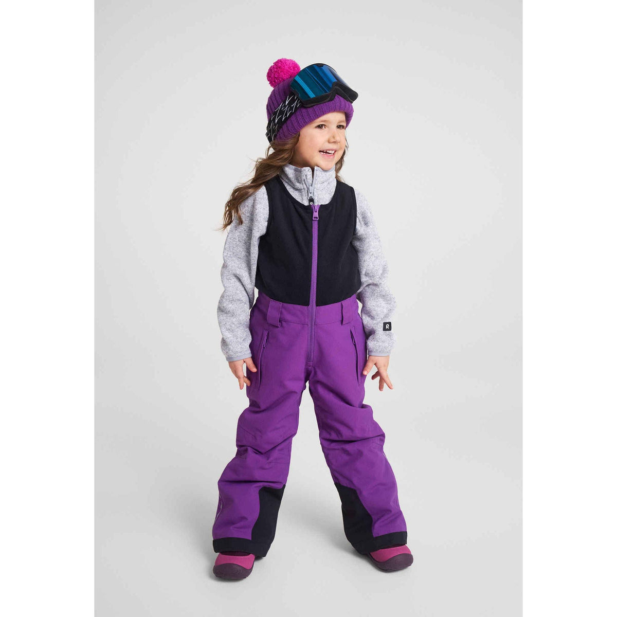 Reima Kids' Alppi RemaTec Waterproof Ski Pants-Plum Purple-Killington Sports
