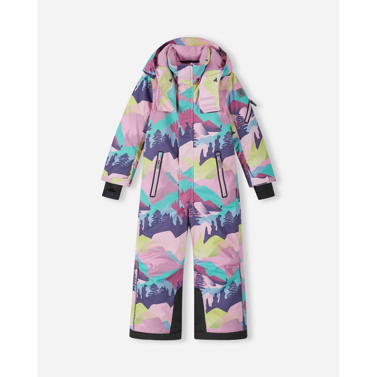 Reima Kids' Reach ReimaTec Waterproof Ski Snowsuit-Grey Pink-Killington Sports