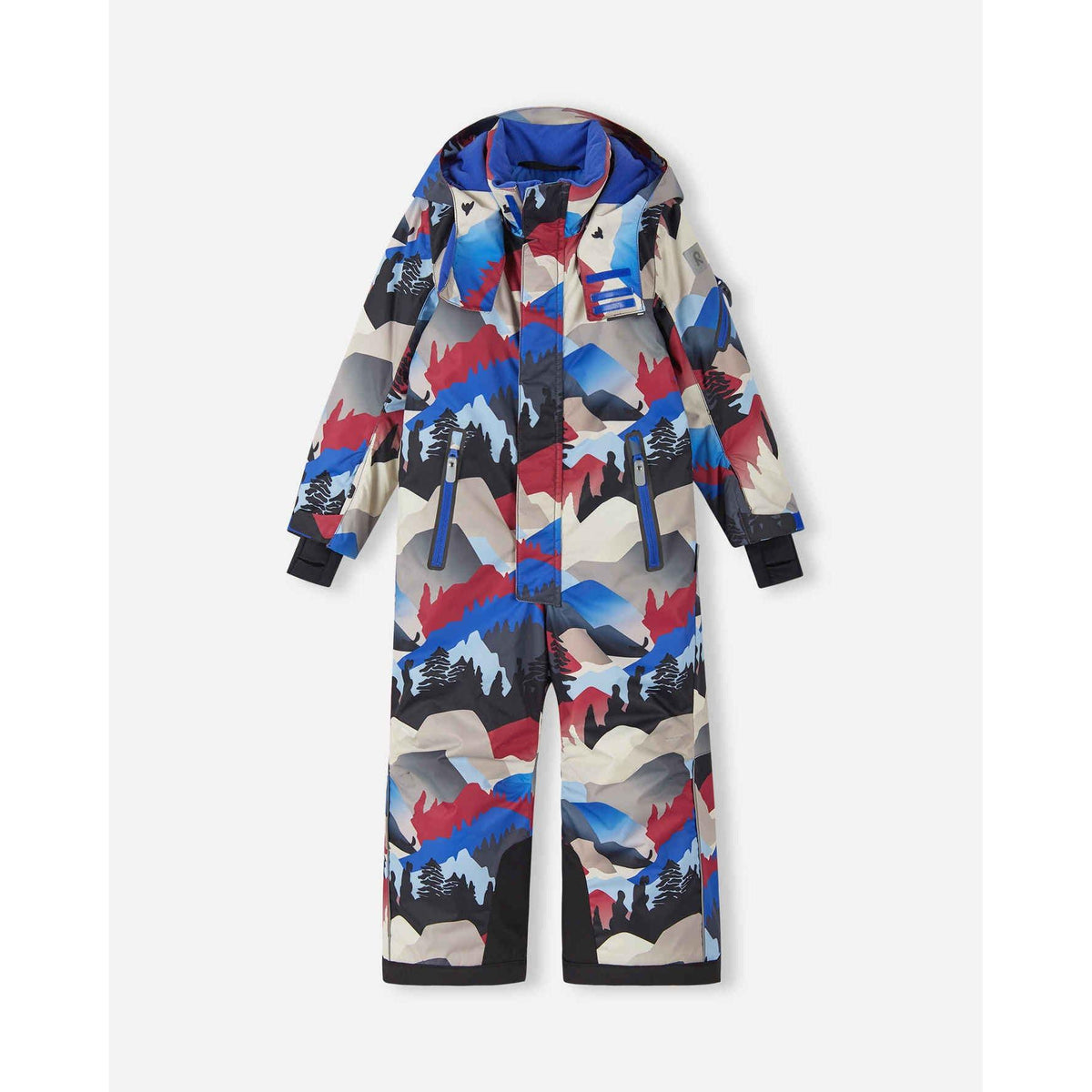Reima Kids' Reach ReimaTec Waterproof Ski Snowsuit-Soft Black-Killington Sports