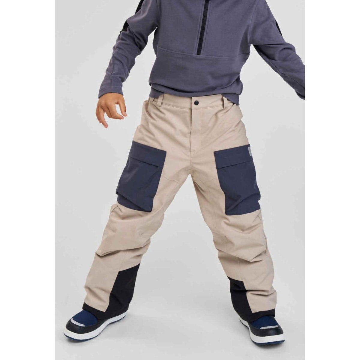 Reima Kids' Viekkala ReimaTec Waterproof Snow Pants-Earthy Beige-Killington Sports