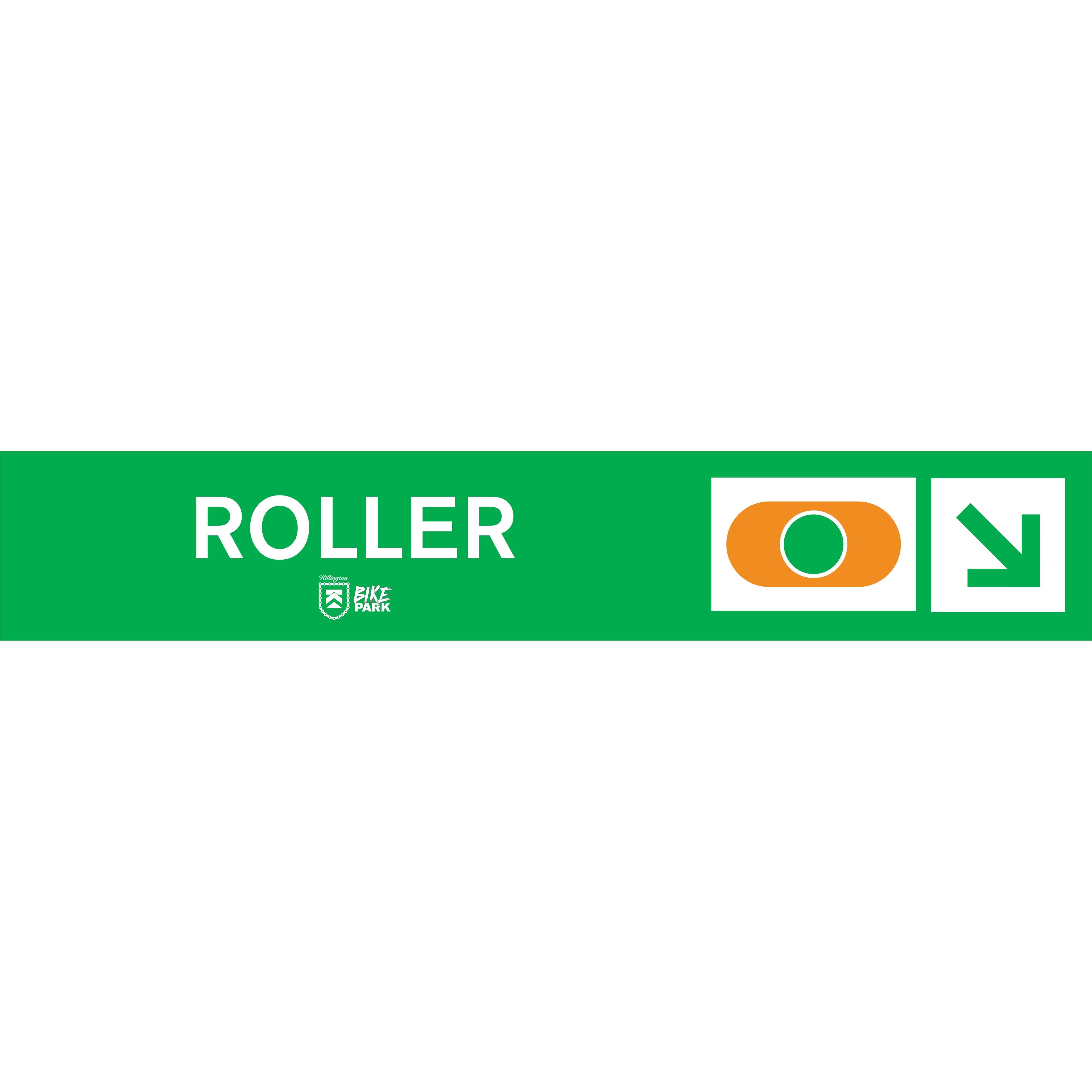 Roller Mountain Bike Trail Sign-Killington Sports