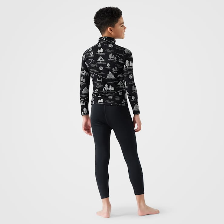 Smartwool Kids' Classic Thermal Merino Base Layer 1/4 Zip-Killington Sports