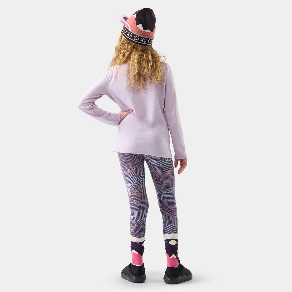Smartwool Kids' Classic Thermal Merino Base Layer 1/4 Zip-Killington Sports