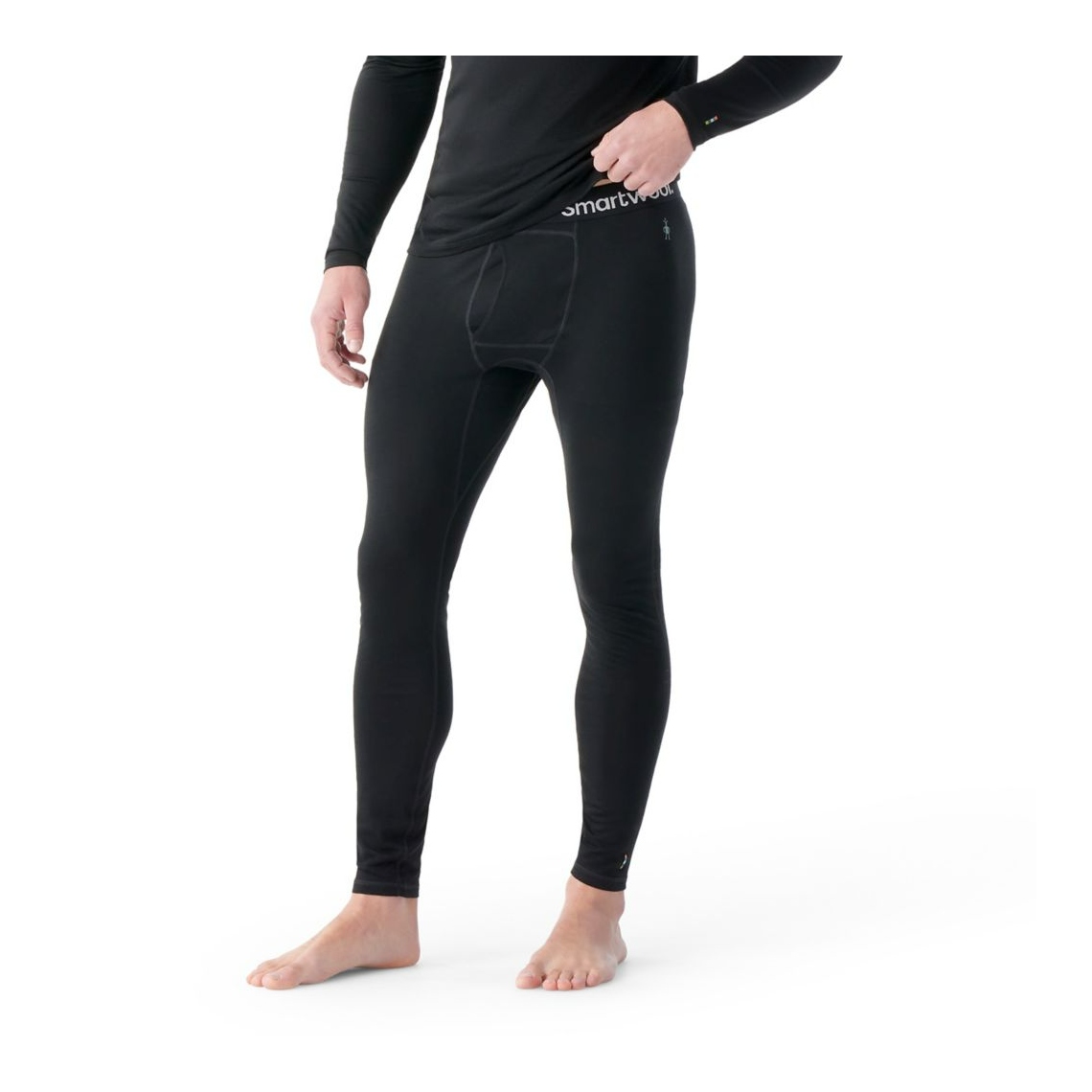 Smartwool Men's Classic All-Season Merino Base Layer Bottom-Black-Killington Sports