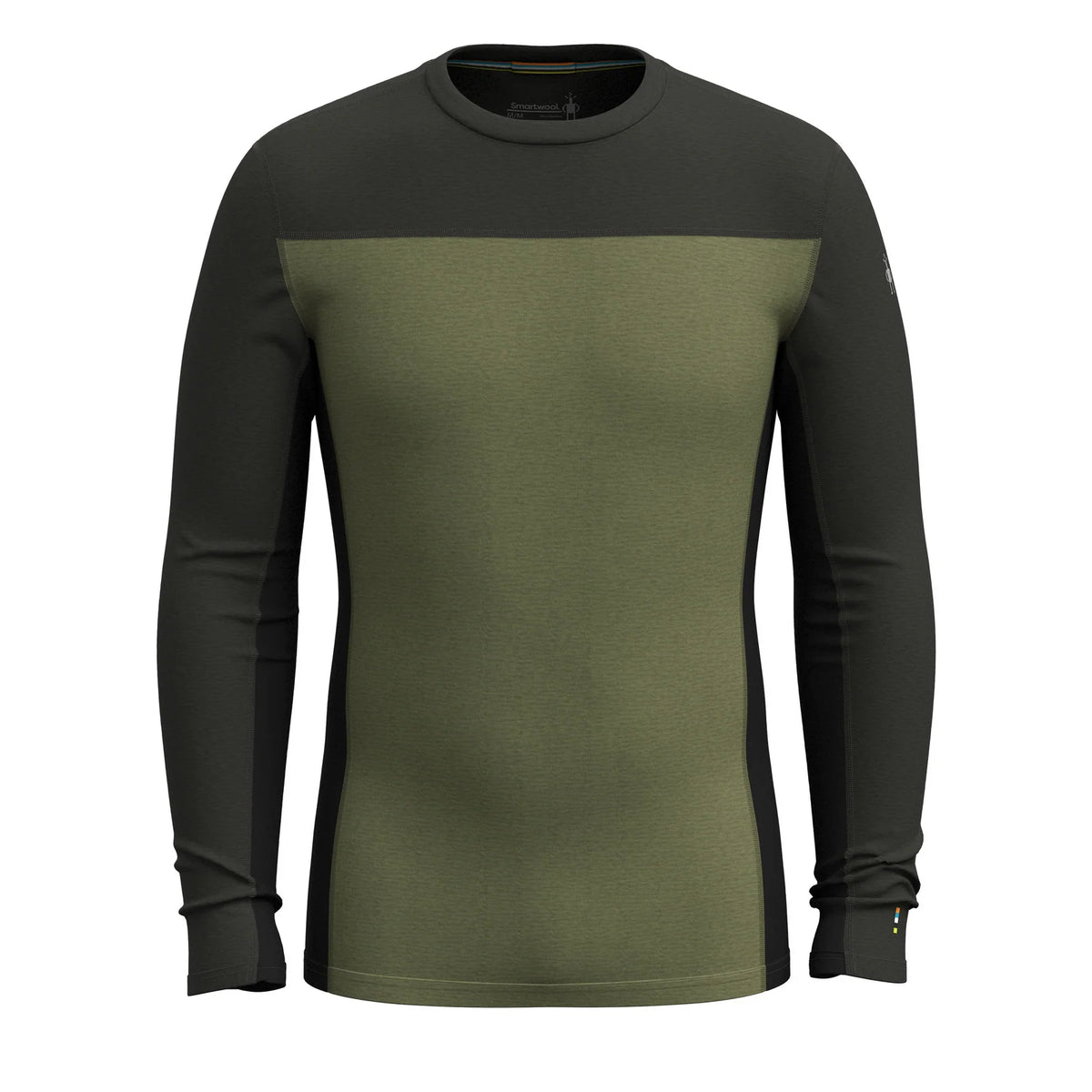Smartwool Men's Classic Thermal Merino Base Layer Colorblock Crew-Killington Sports