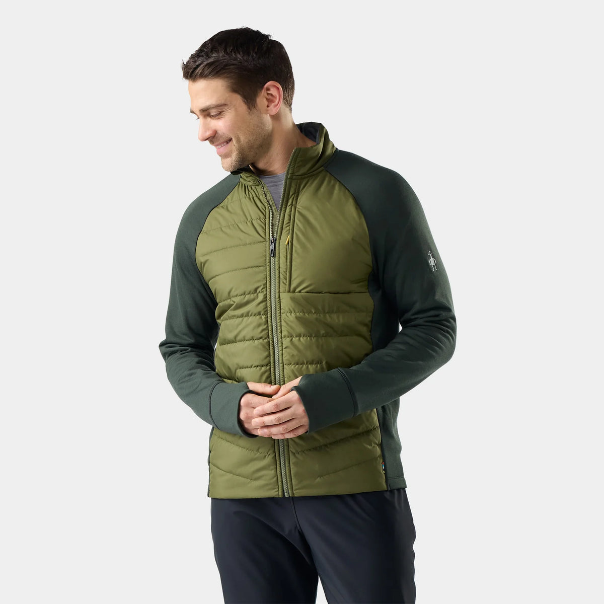 Smartwool Men's Smartloft Hybrid Jacket-Winter Moss-Killington Sports