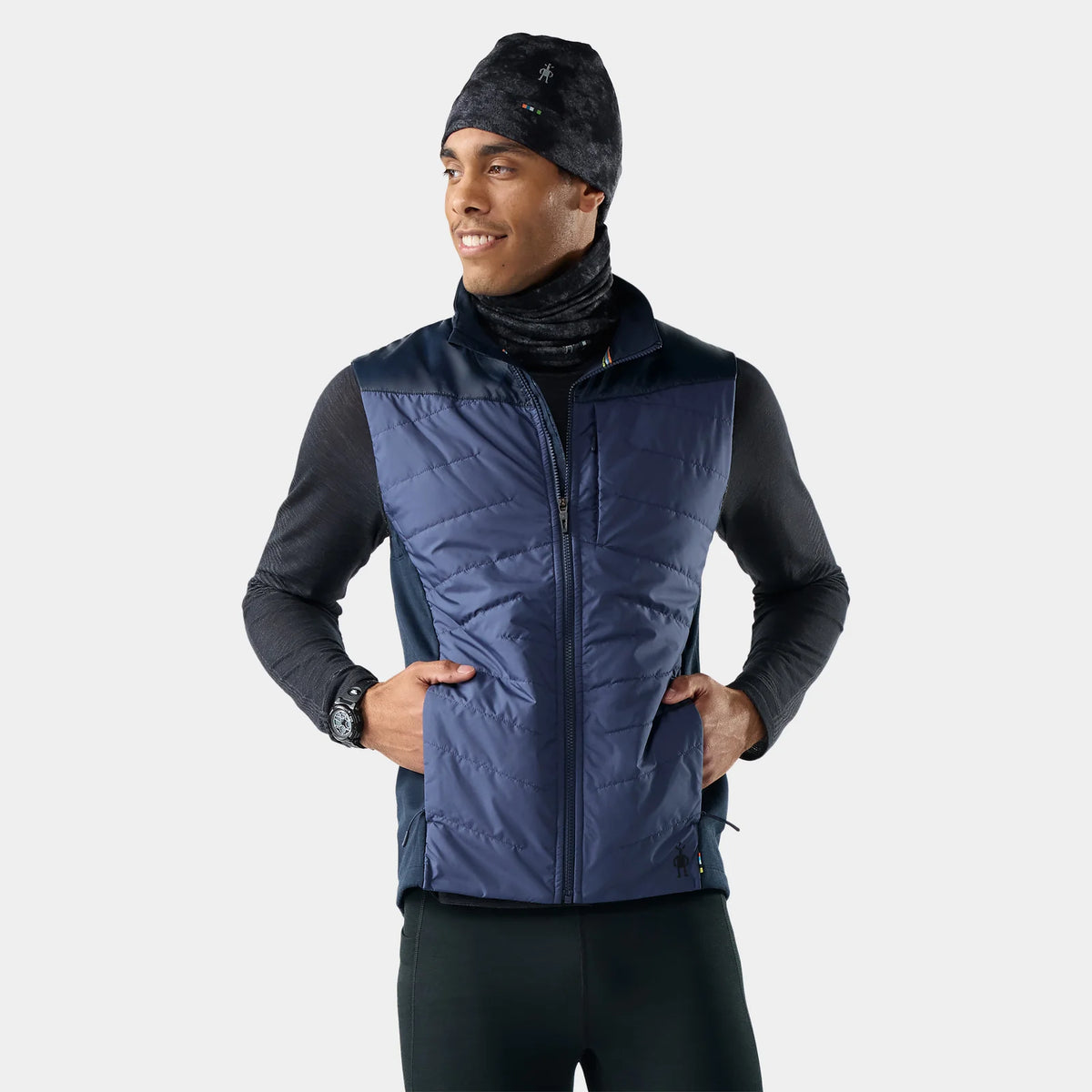 Smartwool Men's Smartloft Vest-Nightfall Blue-Killington Sports