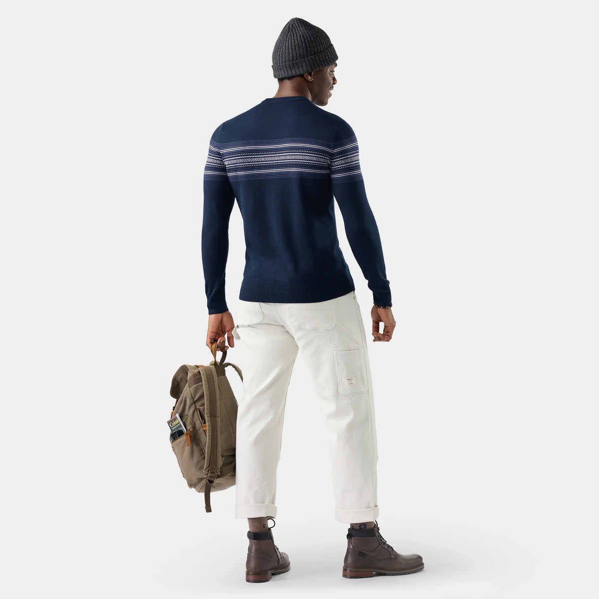 Smartwool Men's Sparwood Stripe Crew Sweater-Killington Sports