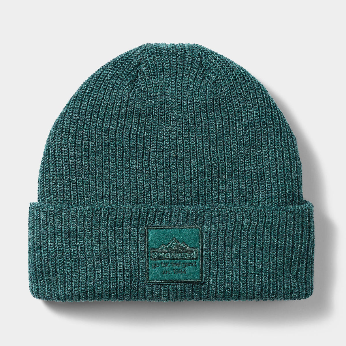 Smartwool Patch Beanie-Dusty Teal Heather-Killington Sports