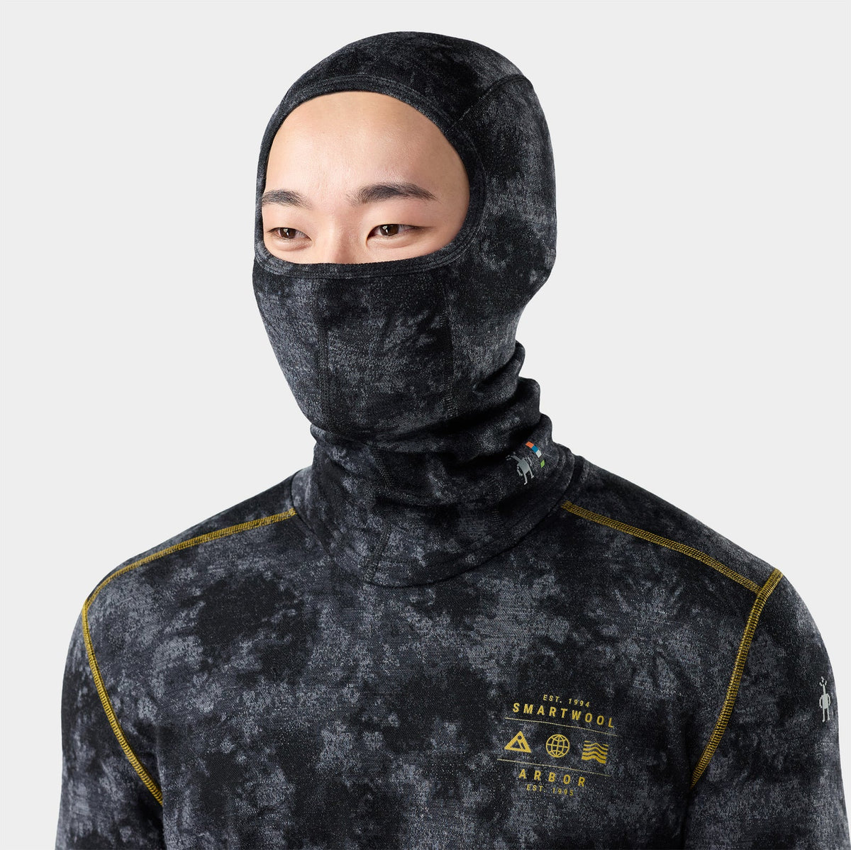 Smartwool Thermal Merino Balaclava-Black Tie Dye-Killington Sports