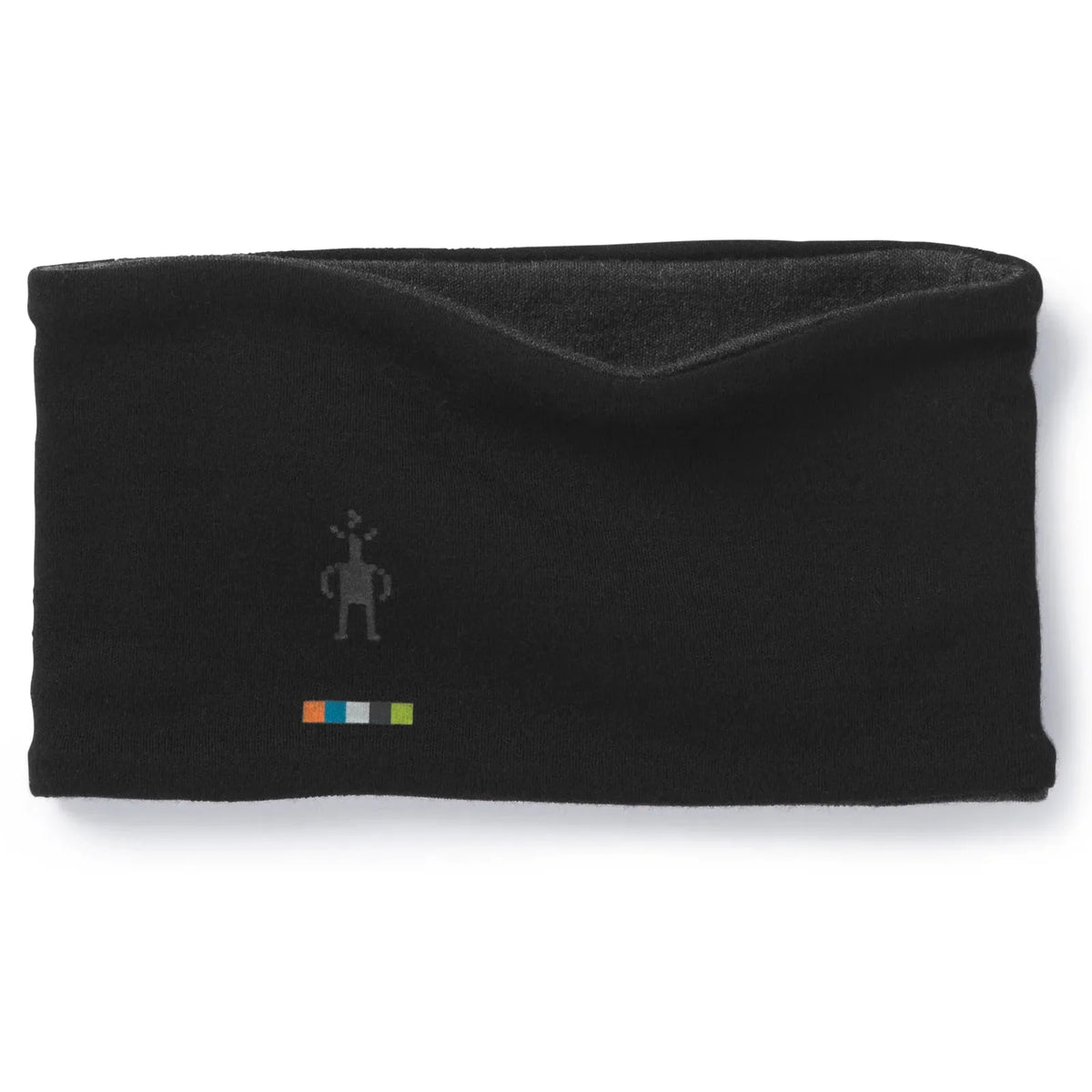 Smartwool Thermal Merino Reversible Headband-Black-Charcoal Heather-Killington Sports