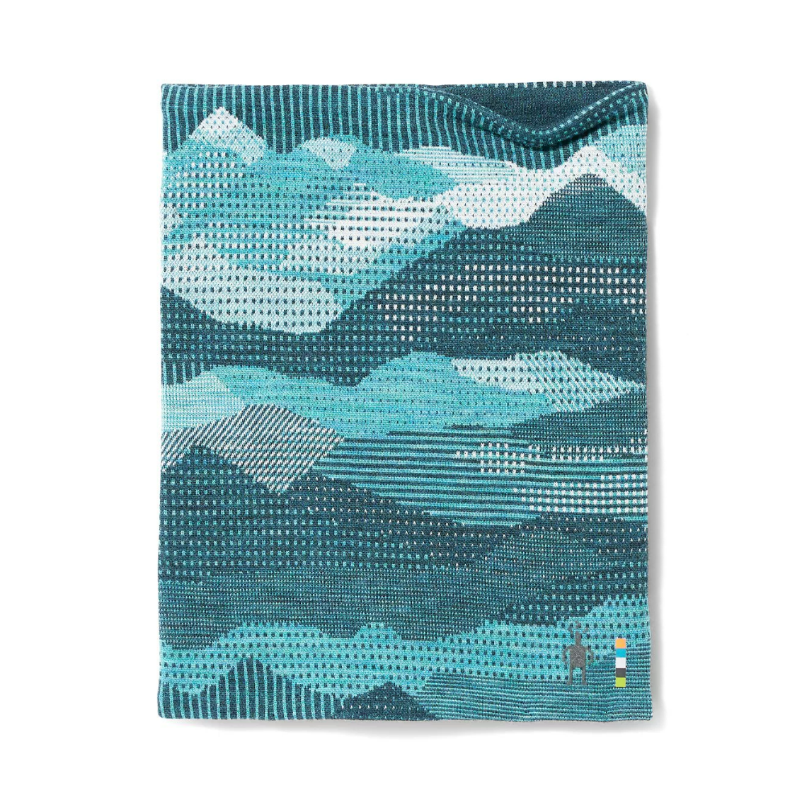 Smartwool Thermal Merino Reversible Neck Gaiter-Twilight Blue Mountain Scape-Killington Sports