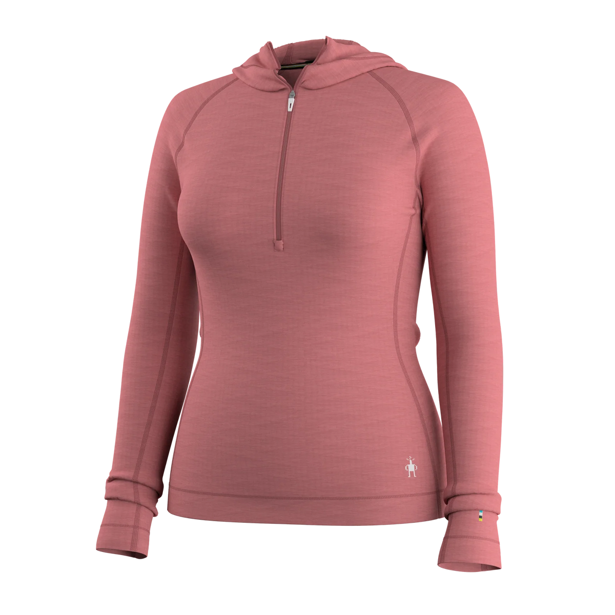 Smartwool Women's Classic Thermal Merino Base Layer 1/2 Zip Hoodie-Killington Sports
