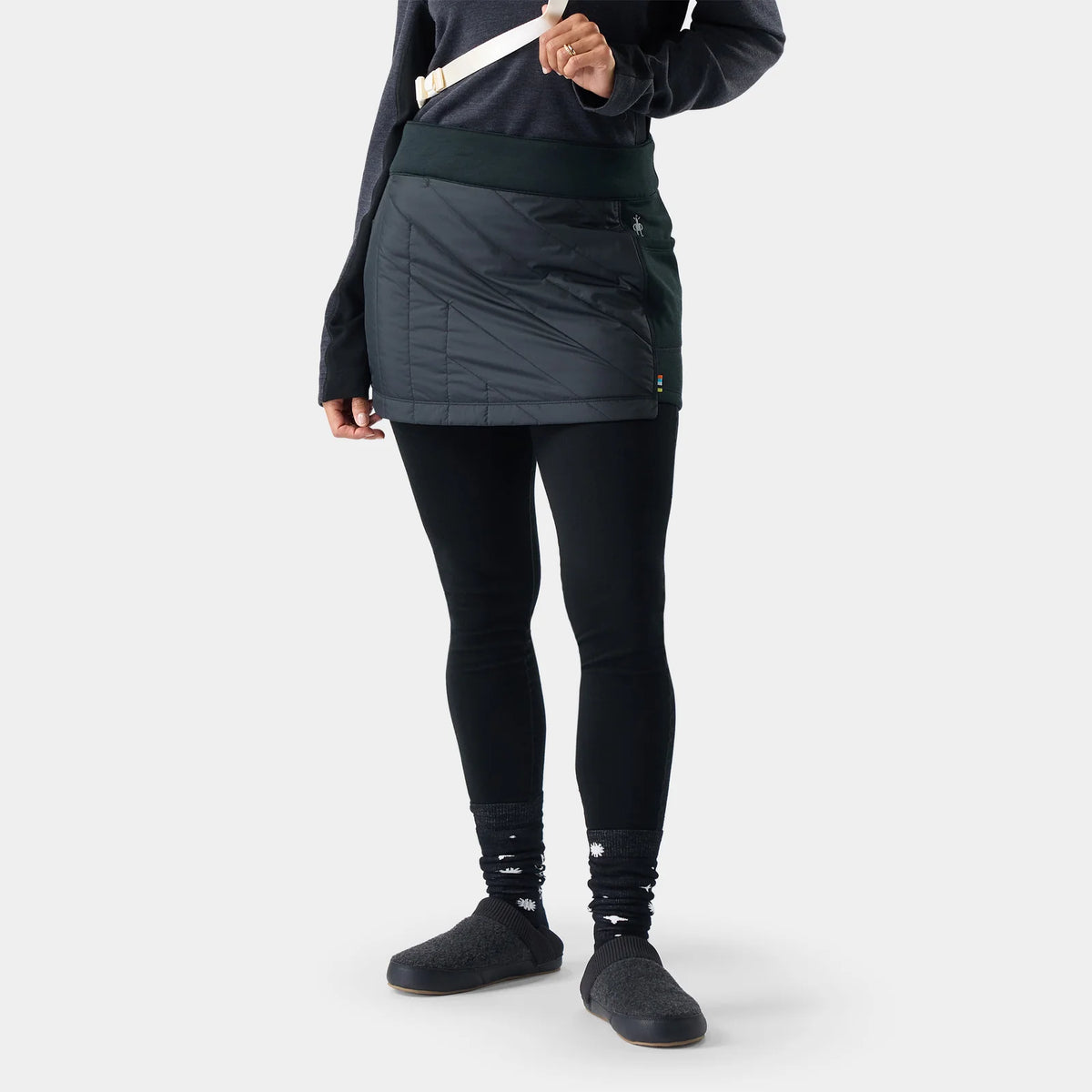 Smartwool Women's Smartloft Skirt-Black-Killington Sports
