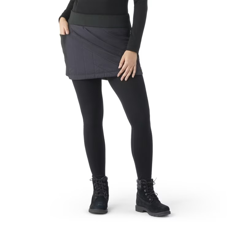 Smartwool Women's Smartloft Skirt-Black-Killington Sports
