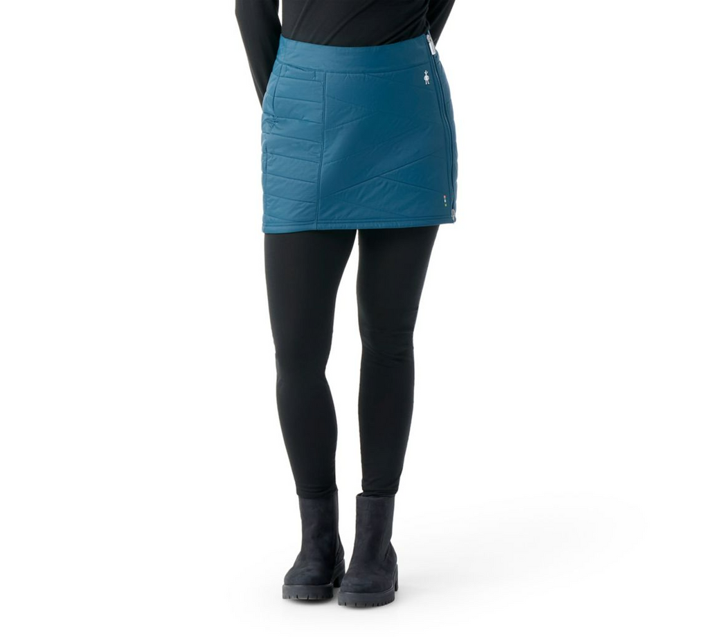 Smartwool Women's Smartloft Zip Skirt-Twilight Blue-Killington Sports