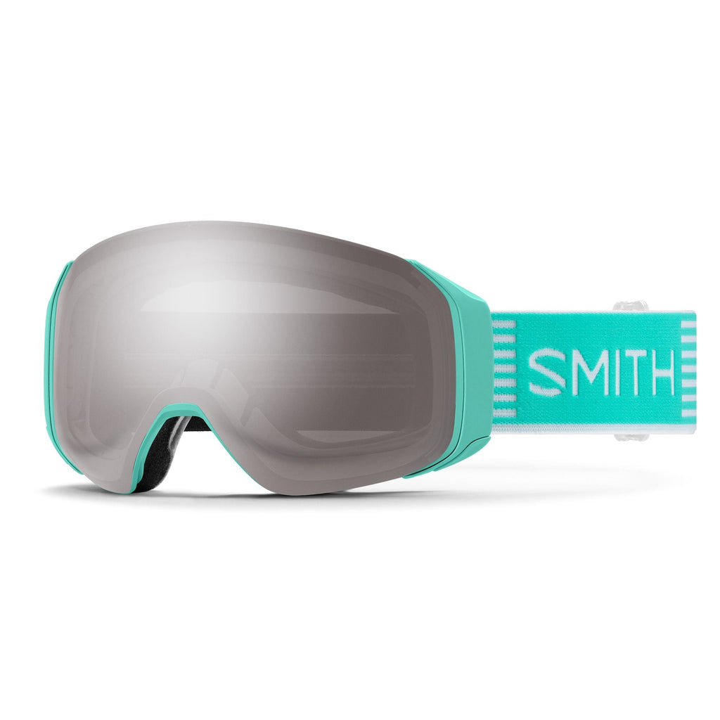 Smith 4D Mag S Goggles w/ ChromaPop-Iceberg Sport Stripe + ChromaPop Sun Platinum Mirror-Killington Sports