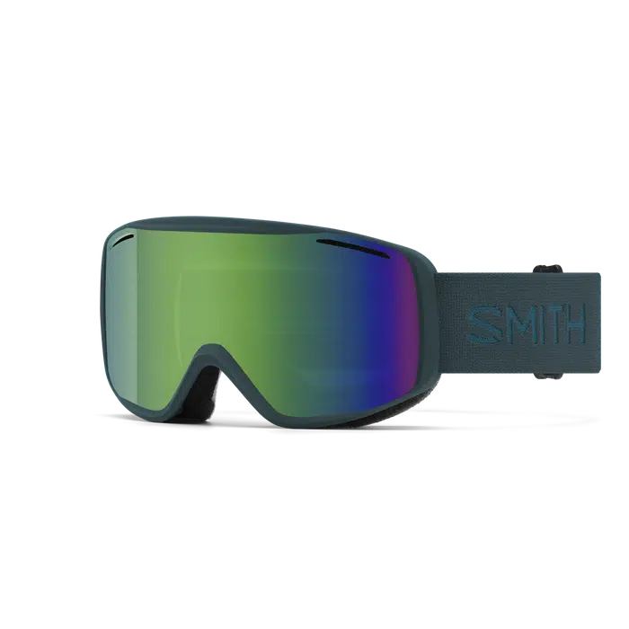 Smith Rally Goggles-Pacific + Green Sol-X Mirror-Killington Sports