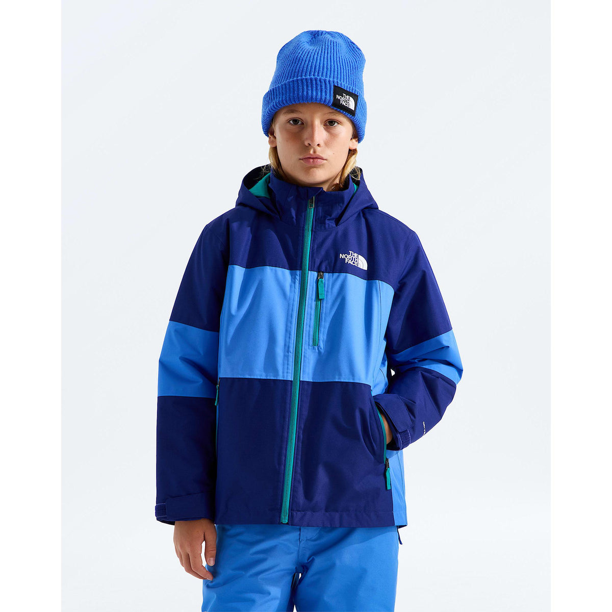 The North Face Boys' Freedom Insulated Jacket-Active Blue/Bold Blue-Killington Sports