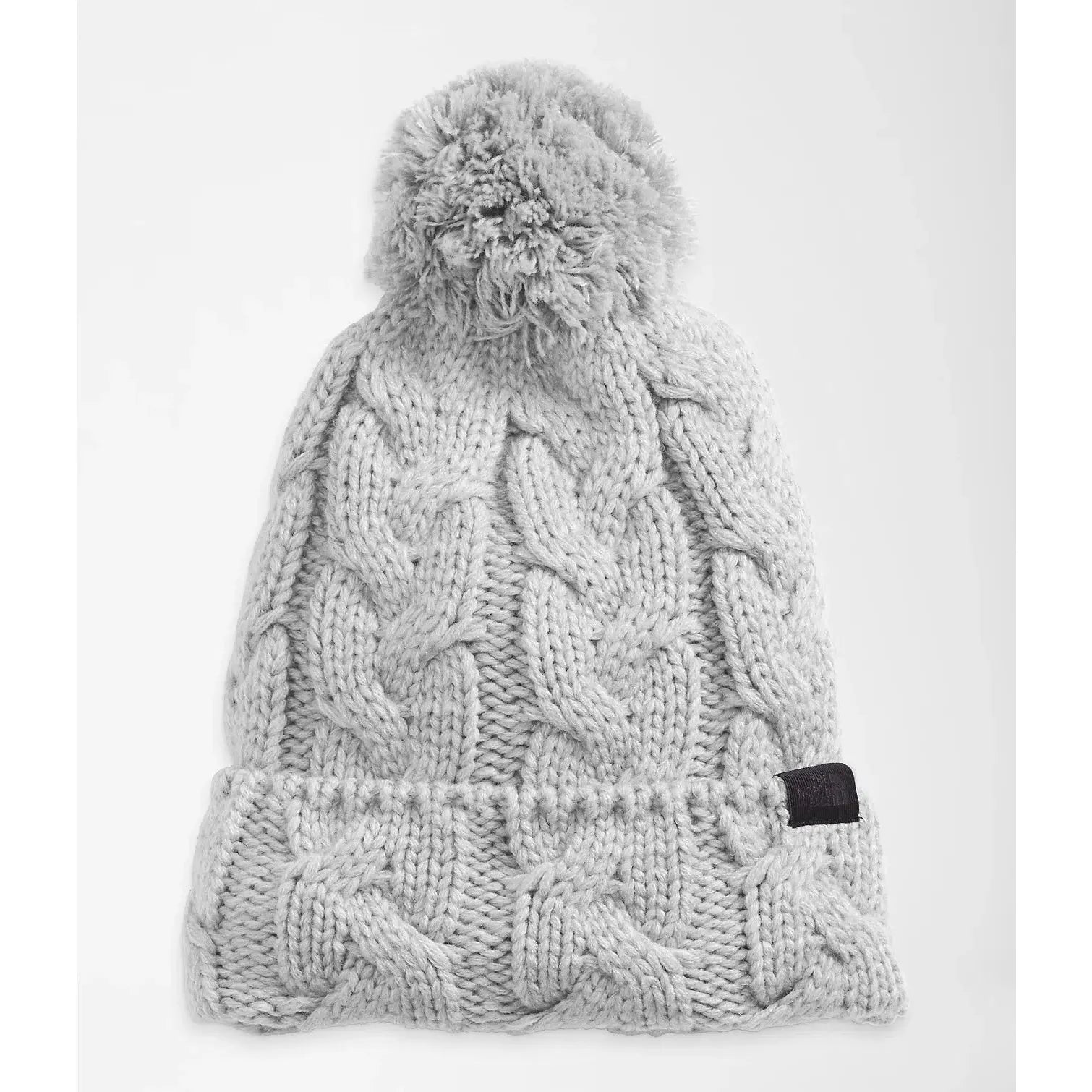 The North Face Cable Minna Pom Beanie-TNF Light Grey Heather-Killington Sports