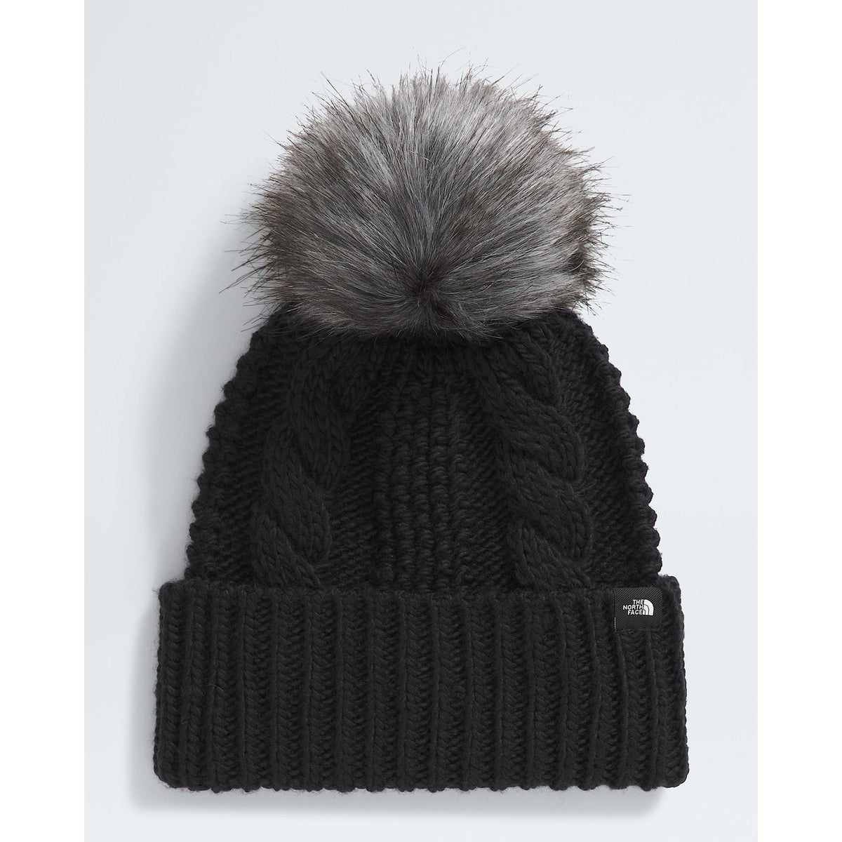 The North Face Kids' Oh Mega Fur Pom Beanie-TNF Black-Killington Sports