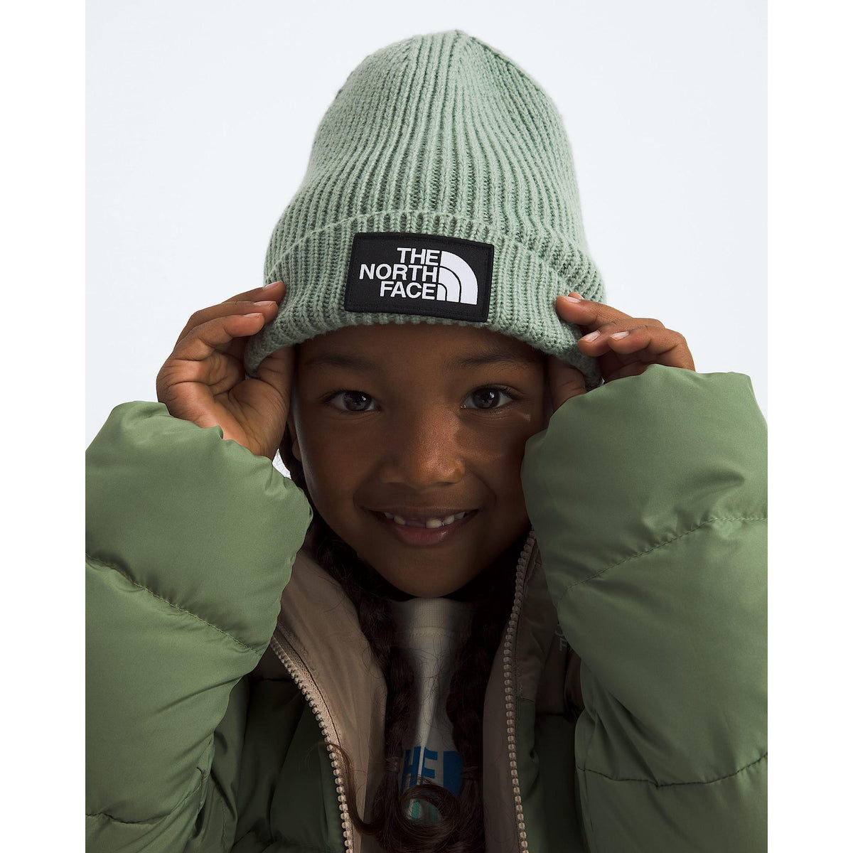 The North Face Kids' TNF™ Logo Box Cuffed Beanie-Killington Sports