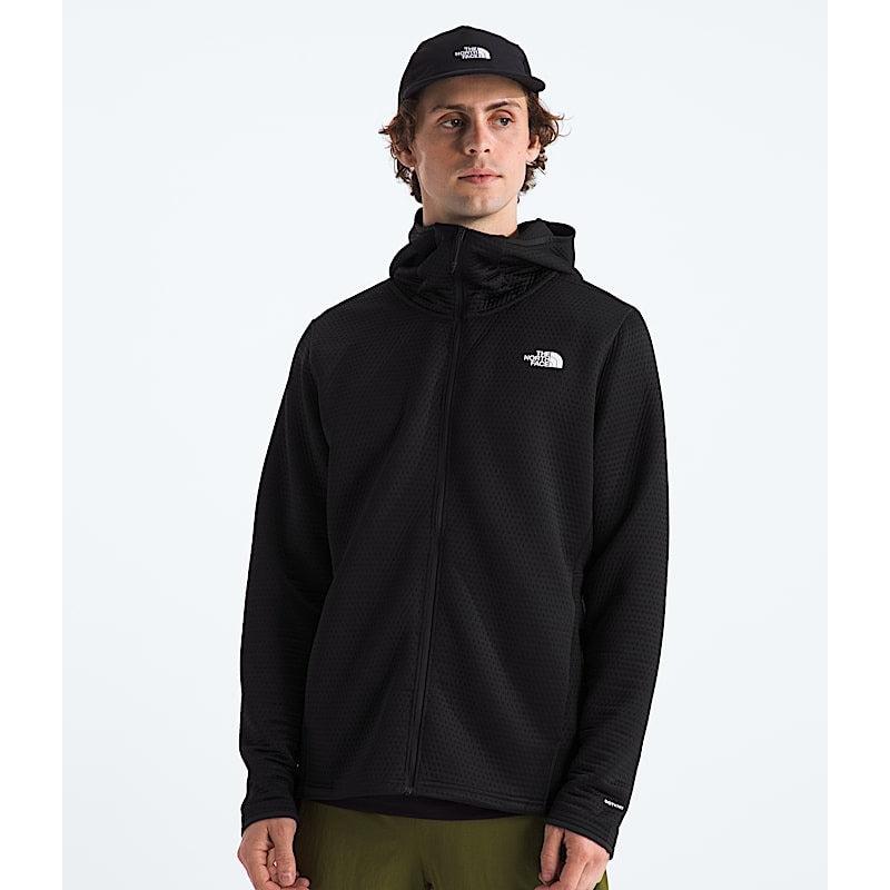 The North Face Men's DOTKNIT Thermal Full Zip Hoodie-TNF Black-Killington Sports