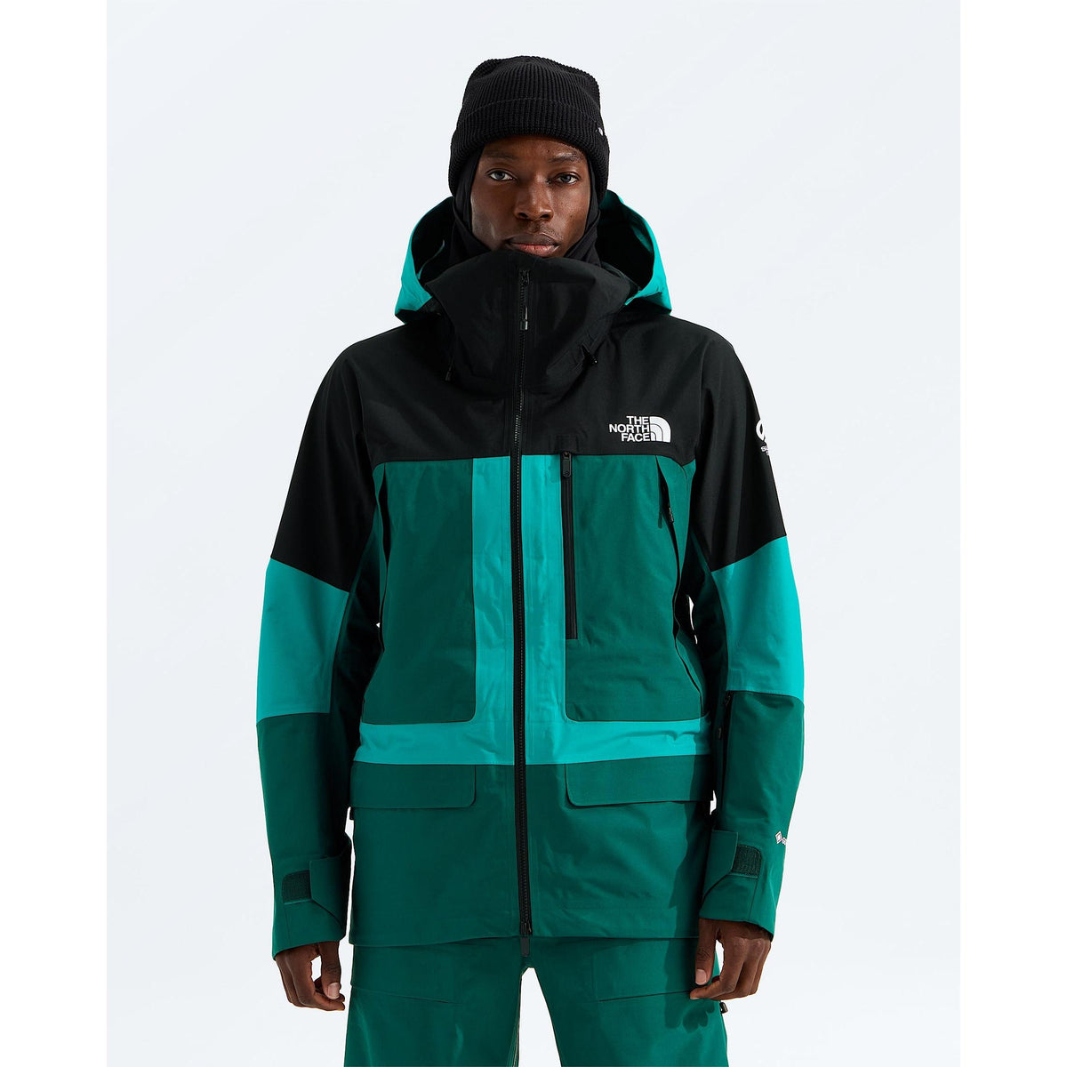 The North Face Men's Summit Verbier GTX Jacket-Restorative Teal/Pacific Teal/TNF Black-Killington Sports