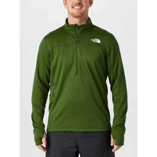The North Face Men's Winter Warm Pro 1/4 Zip-Forest Olive-Killington Sports