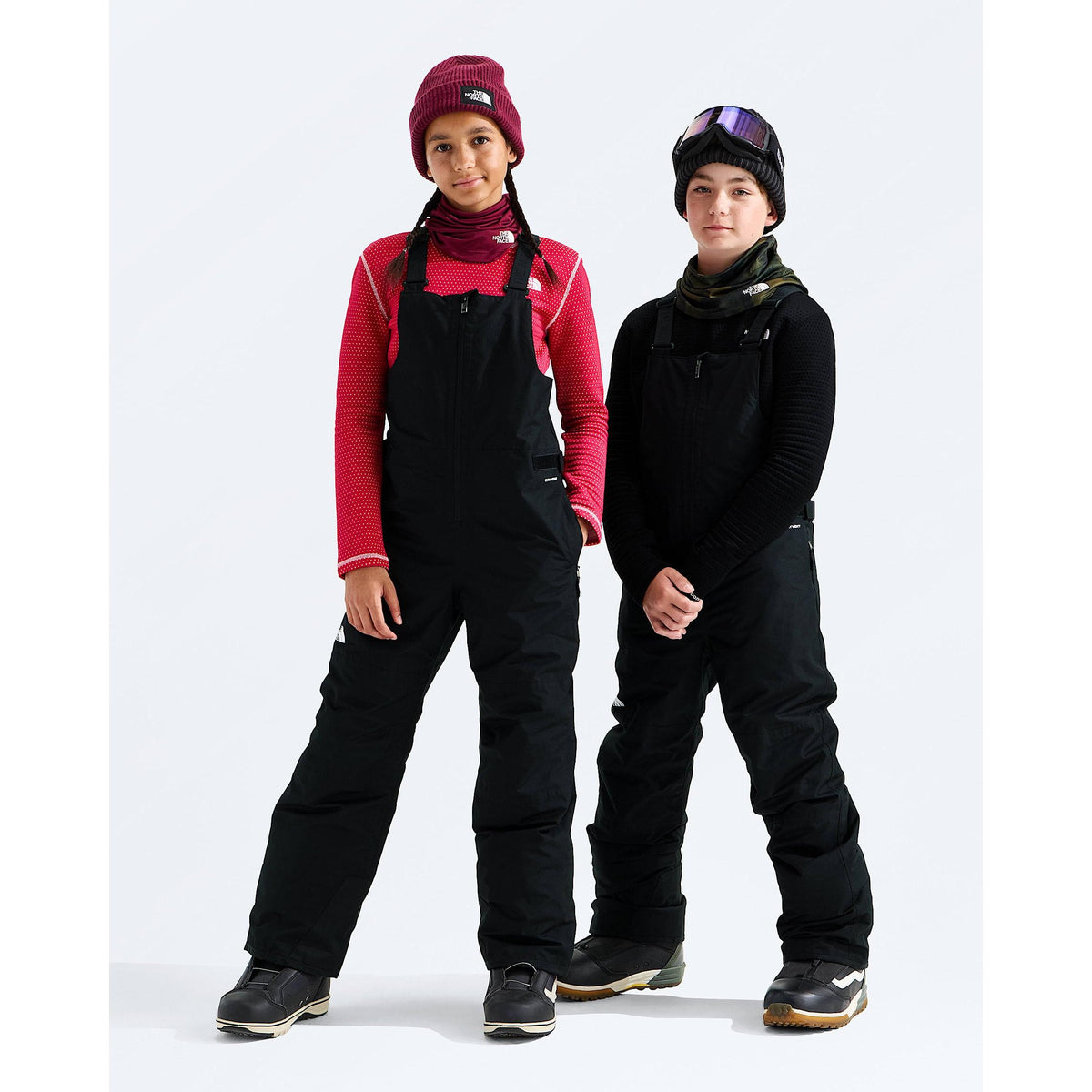 The North Face Teen Freedom Insulated Bib-TNF Black-Killington Sports
