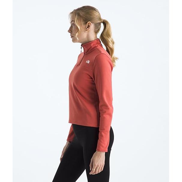 The North Face Women's Cedar Trail Grid Fleece 1/4 Zip Jacket-Killington Sports