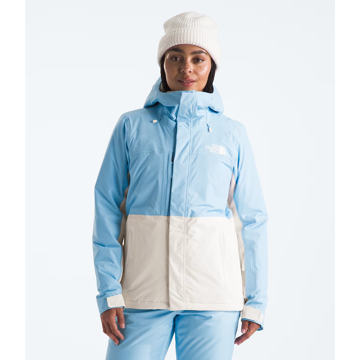 The North Face Women's Freedom Insulated Jacket-Cornflower/White Dune-Killington Sports