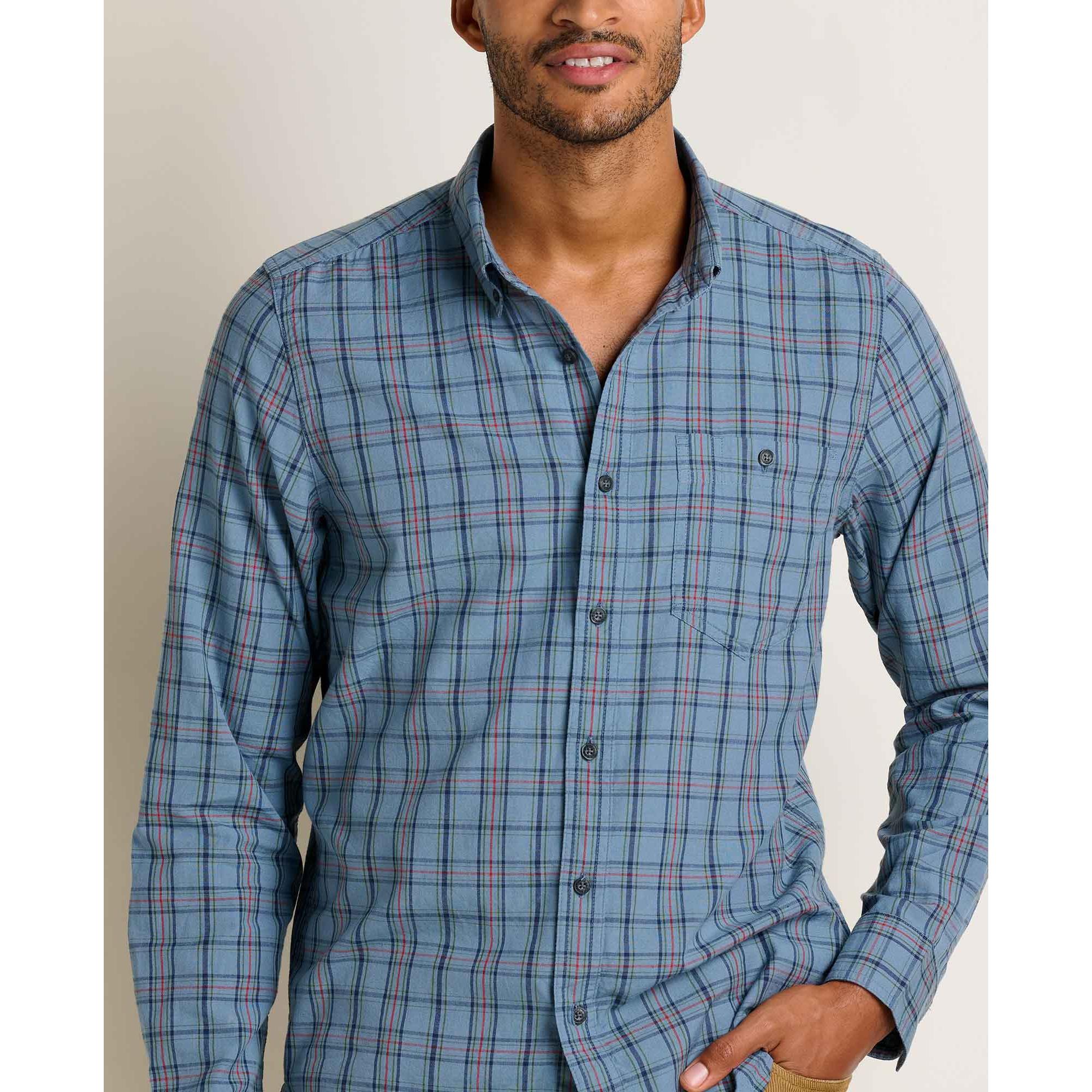 Toad & Co Men's Airscape Long Sleeve Shirt-Killington Sports