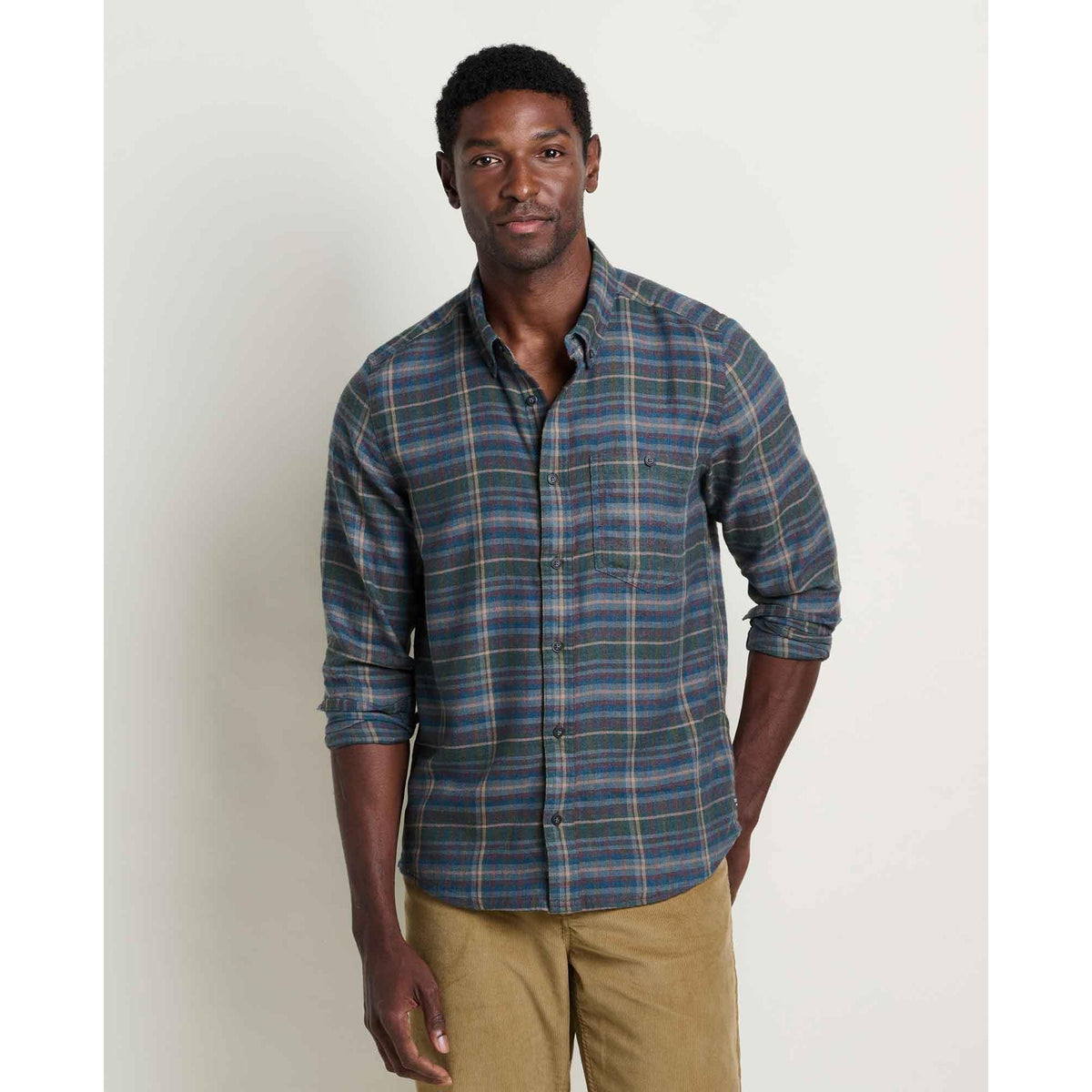 Toad & Co Men's Airsmyth Longsleeve Shirt-Beetle Pattern-Killington Sports