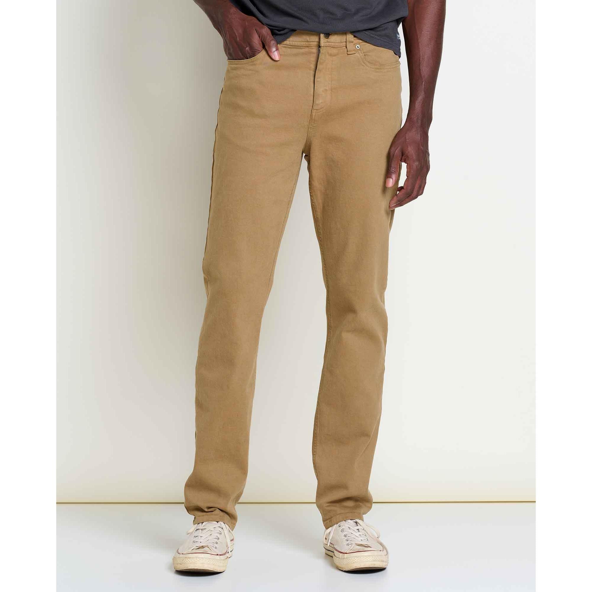 Toad & Co Men's Balsam 5 Pocket Lean Pant-Honey Brown-Killington Sports