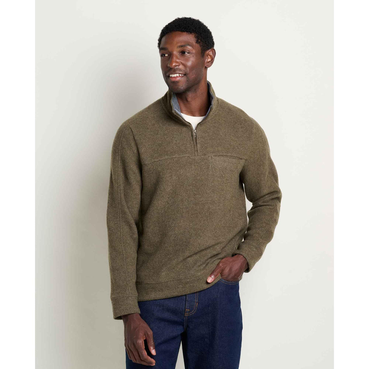 Toad & Co Men's Kennicott 1/4 Zip Pullover-Jeep-Killington Sports