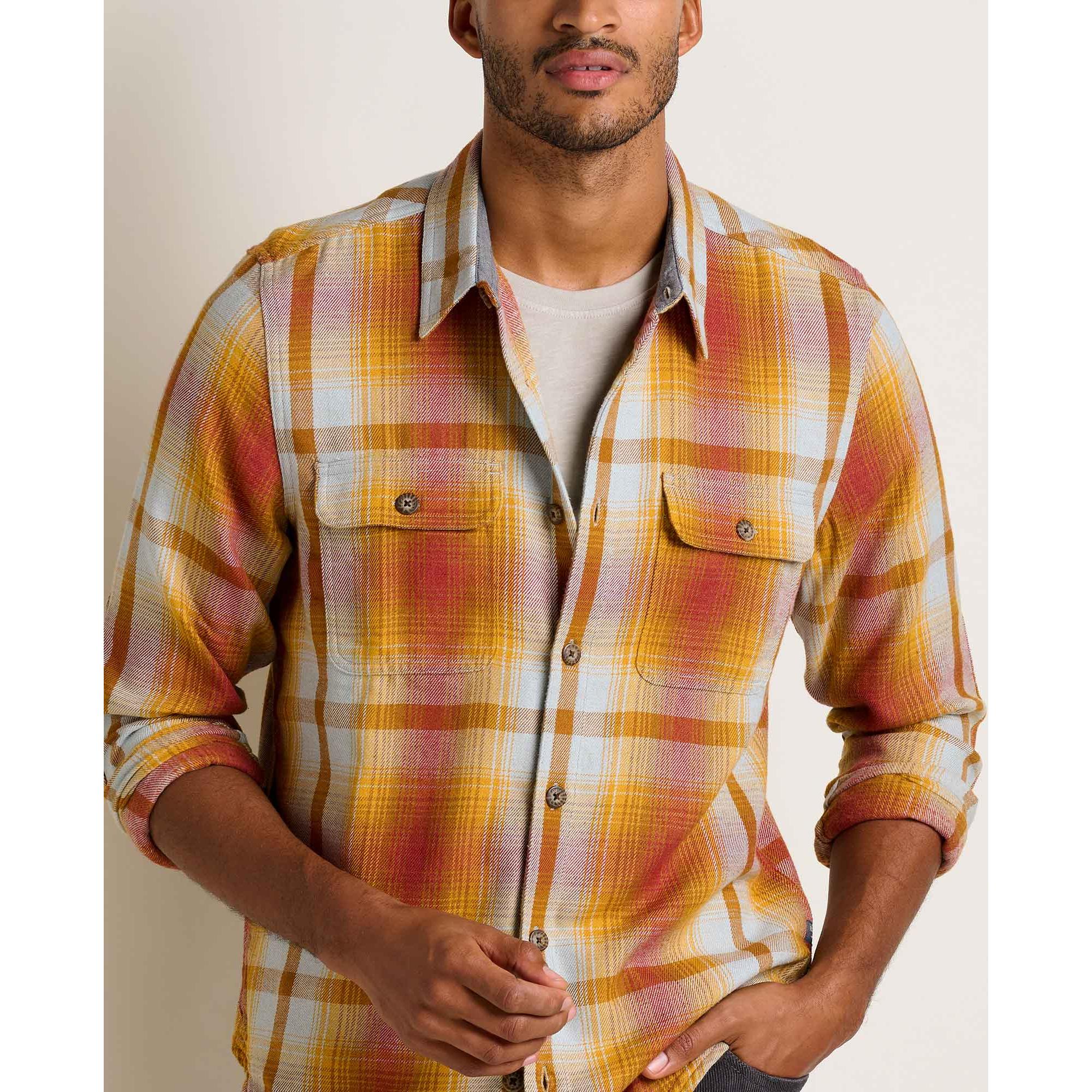 Toad & Co Men's Ranchero Long Sleeve Shirt-Killington Sports
