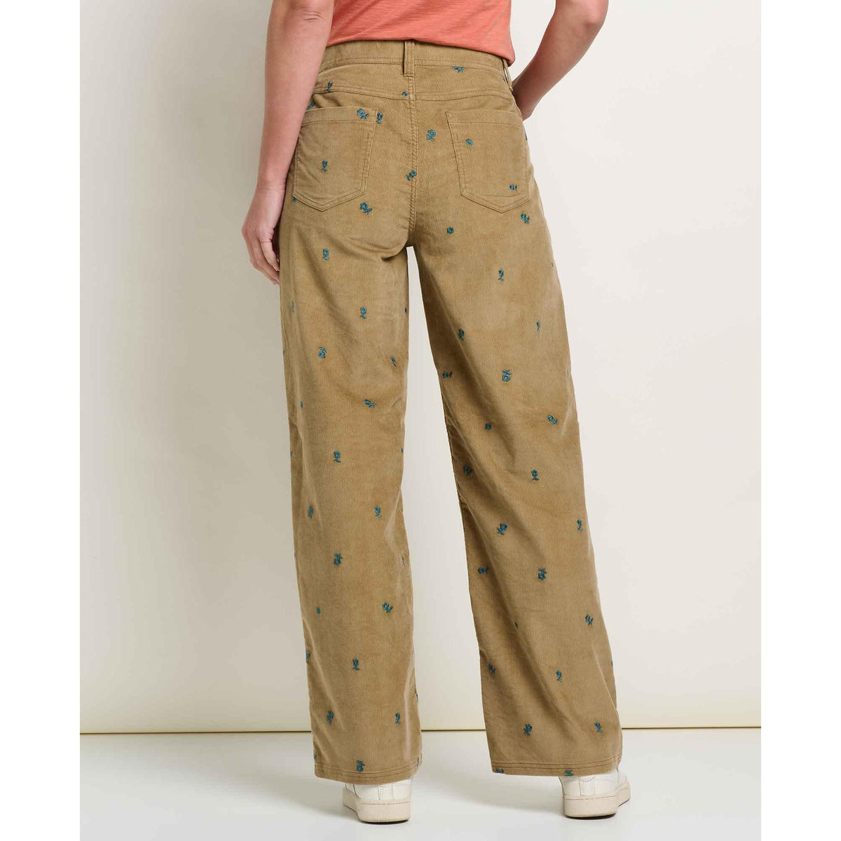 Toad & Co Women's Coaster Cord Wide Leg Pant Embroidered-Killington Sports