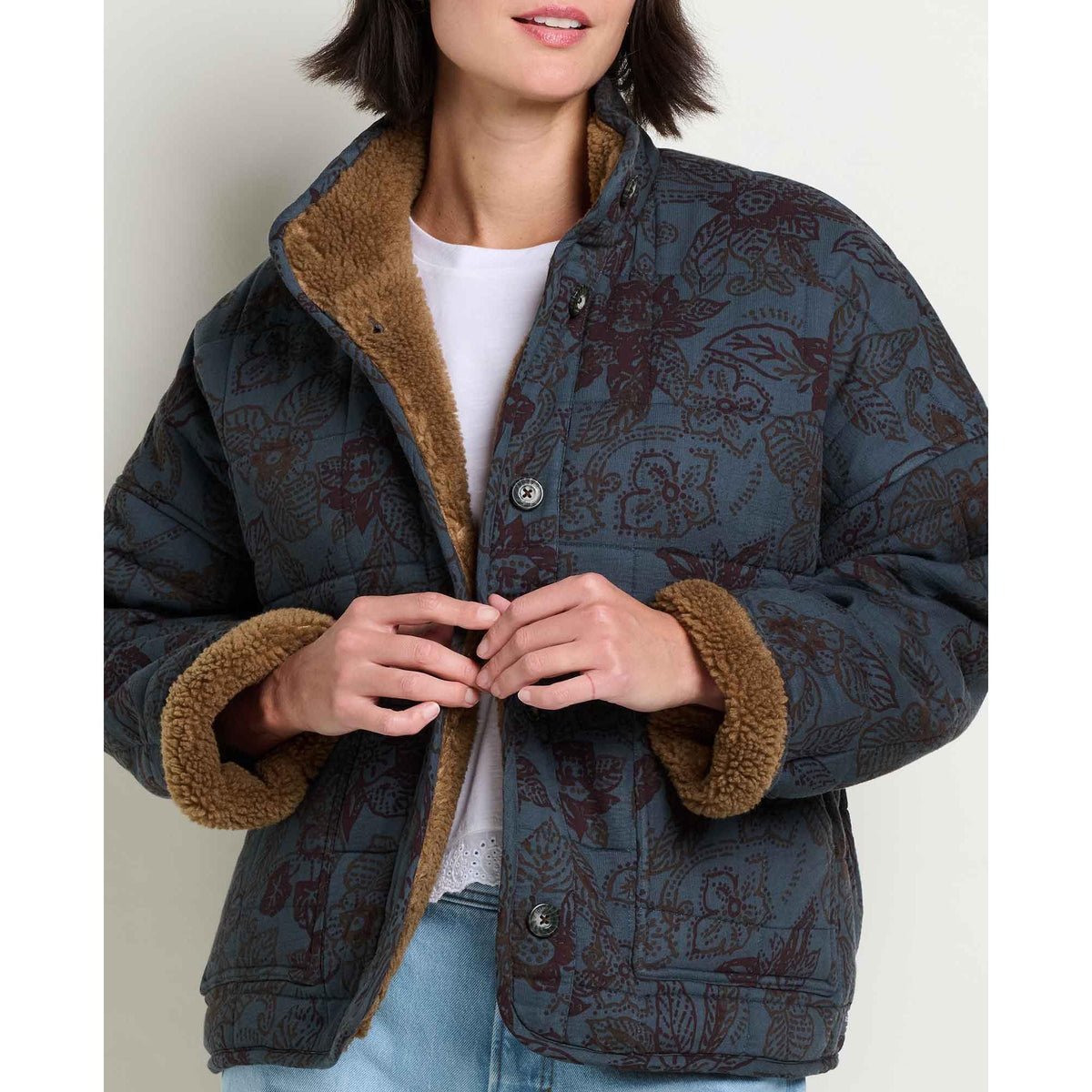Toad & Co Women's Manzana Quilted Sherpa Jacket-Killington Sports