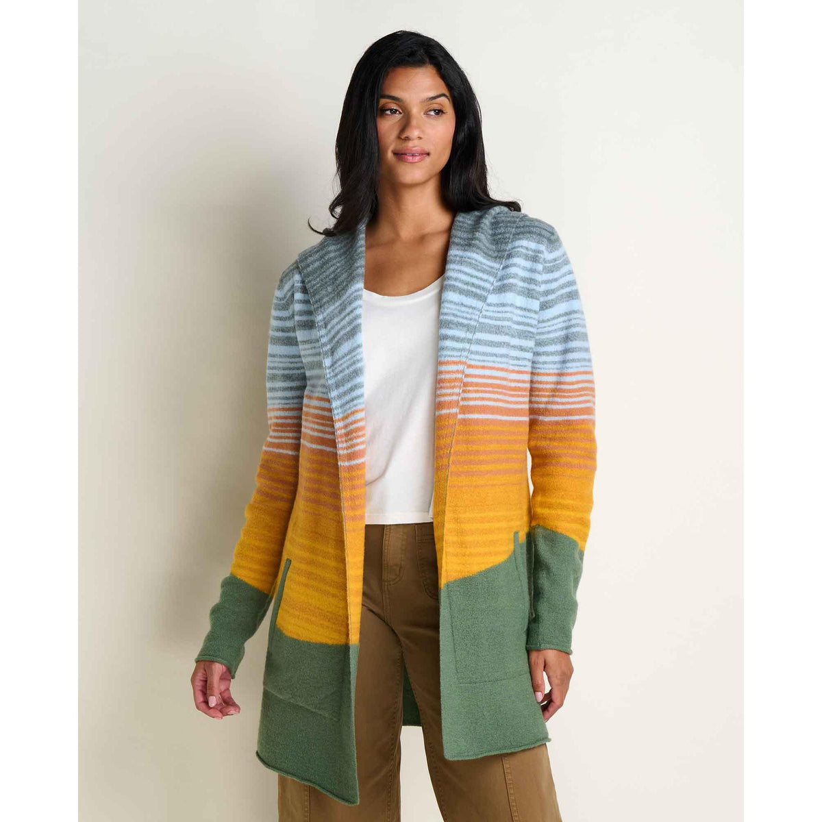 Toad & Co Women's Merino Heartfelt Hoodie-Vine Pattern-Killington Sports