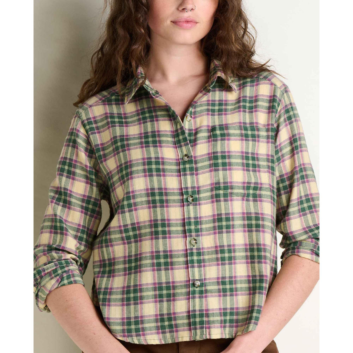 Toad & Co Women's Re-Form Flannel Boxy Shirt-Killington Sports