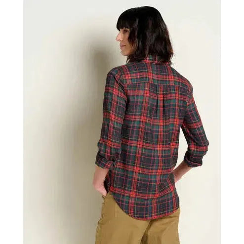 Toad & Co Women's Re-Form Flannel Longsleeve Shirt-Killington Sports