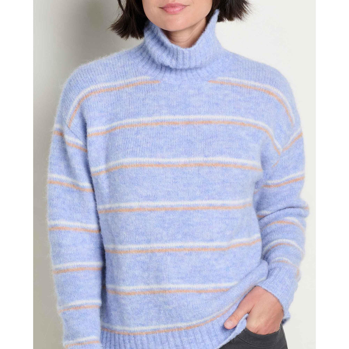 Toad & Co Women's Toddy T-Neck Sweater-Killington Sports