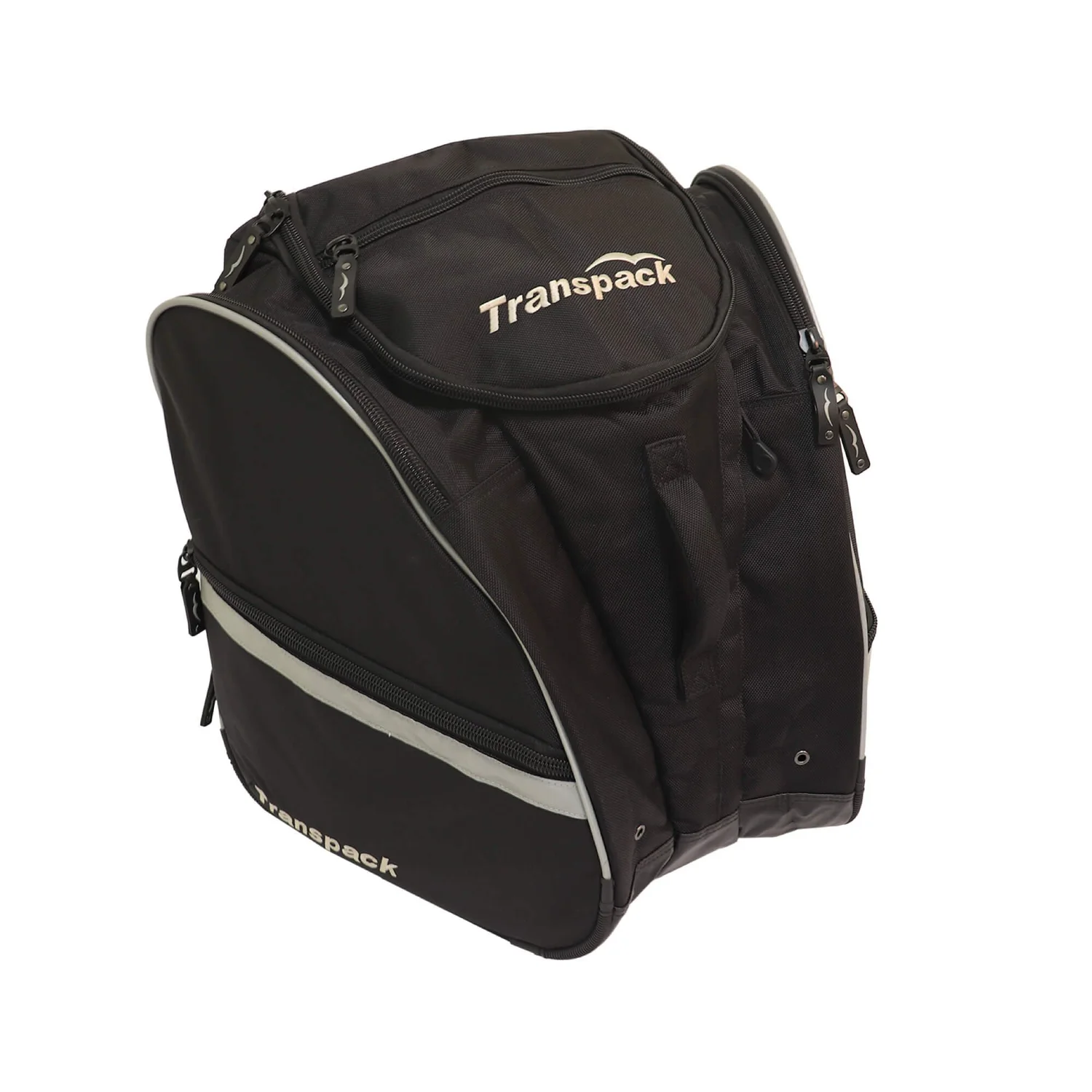 Transpack TRV Ballistic Pro Boot Bag-Black w/Silver Electric-Killington Sports